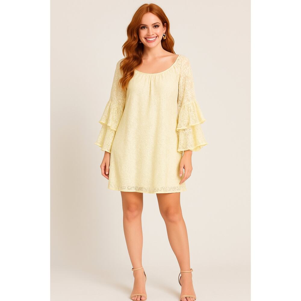 NWOT - Velzera Ivory Lace Dress - 3XL - Picture 8 of 8